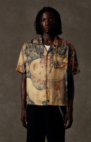 x Pacsun French Tapestries Camp Shirt image number 2
