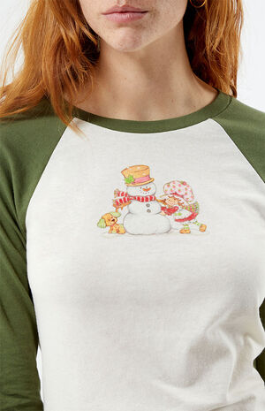 Snowman Puppy Long Sleeve T-Shirt image number 2