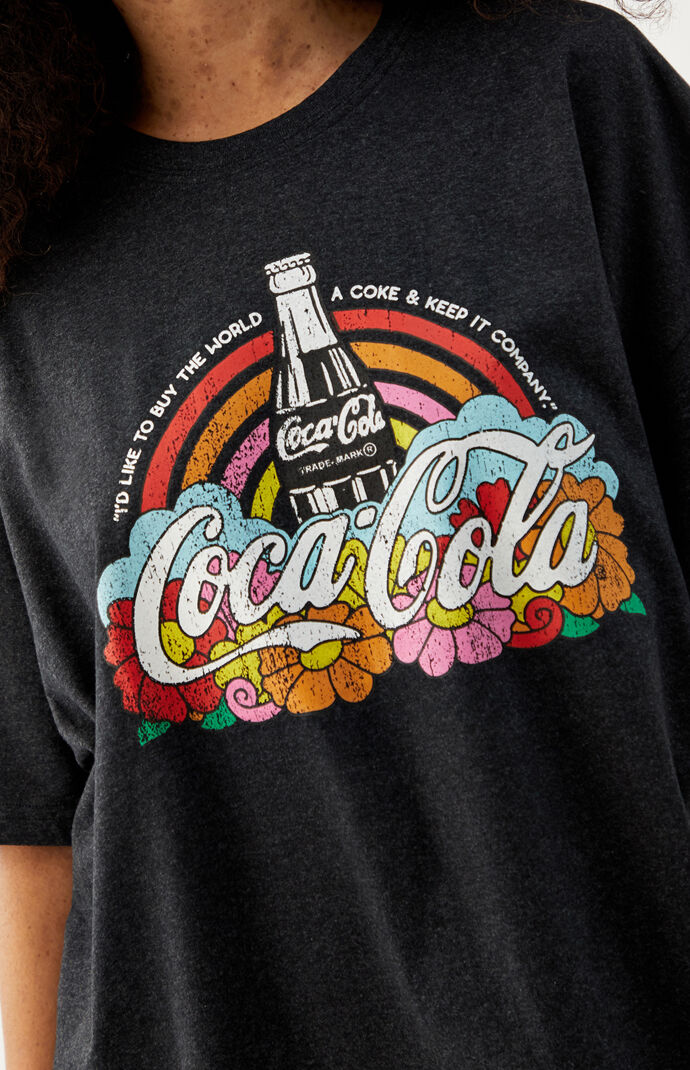 x Coca-Cola Rainbow Flower T-Shirt