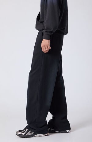 Pleated Extreme Baggy Fleece Sweatpants image number 3
