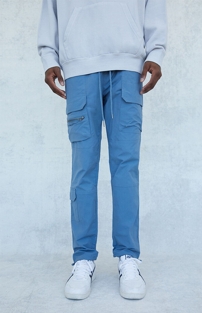 PacSun Blue Slim Cargo Pants PacSun