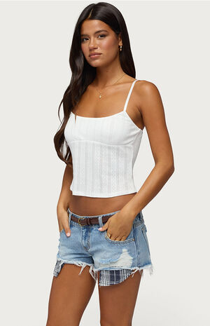 Aivy Pointelle Tank Top image number 2