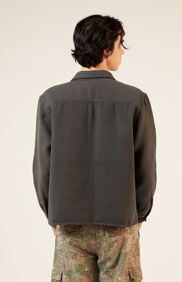 Pacsun Black Tweed Overshirt