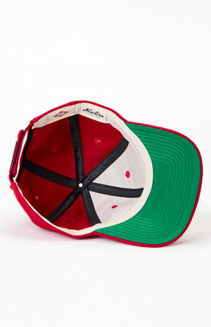 x Fear of God ESSENTIALS Red Kansas City Monarchs 9FORTY Hat image number 5