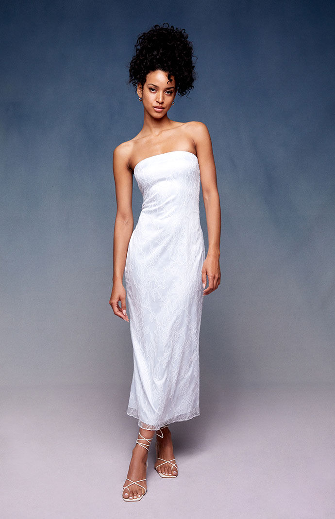 Ryan Destiny x PacSun Kimmie Lace Maxi Dress PacSun