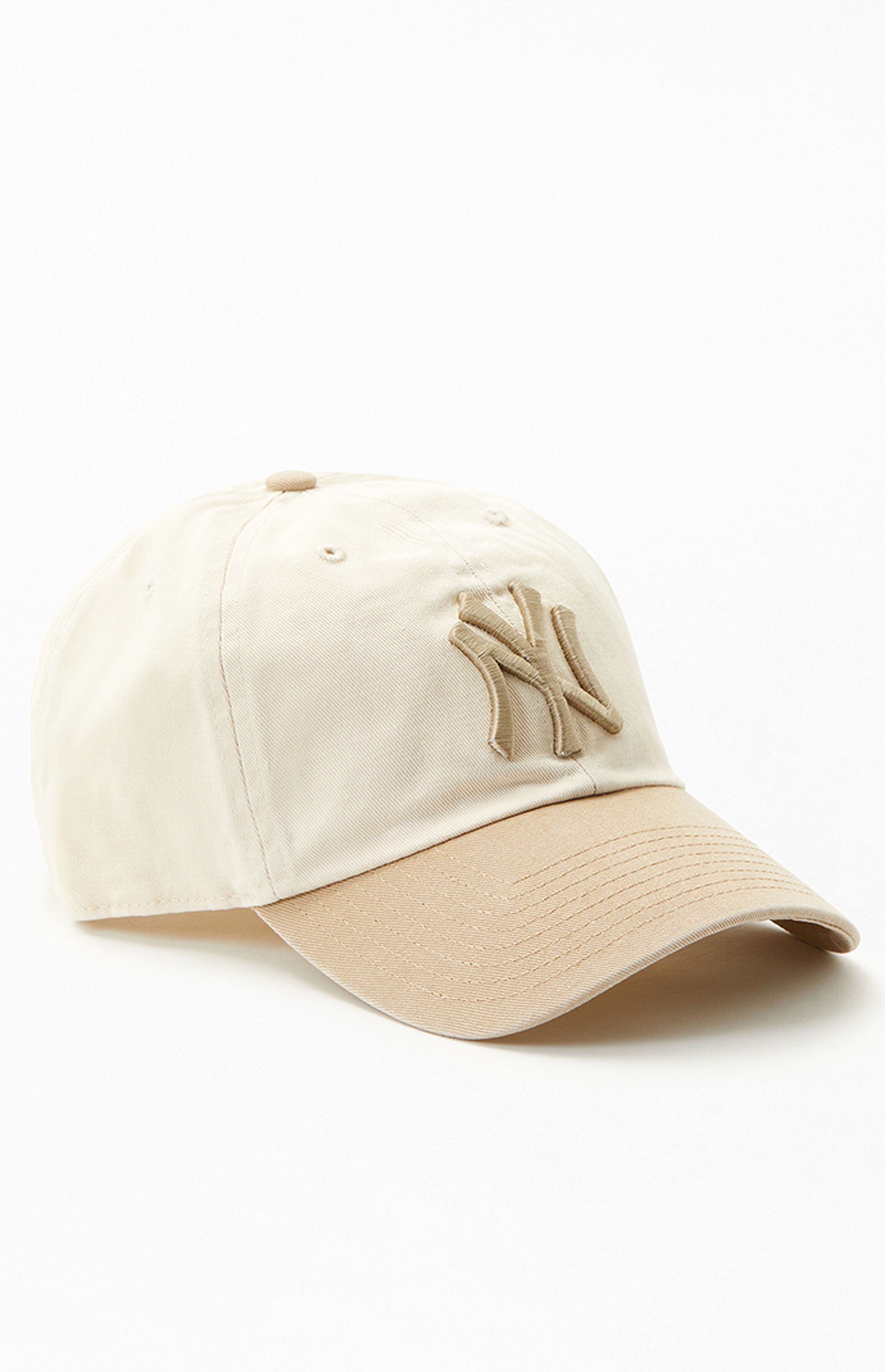 47 Brand Cream New York Yankees Strapback Dad Hat PacSun