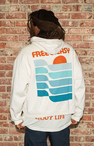 Sunset Waves Hoodie image number 3