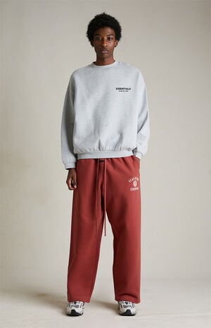 Crimson University Fleece Relaxed Sweatpants image number 2
