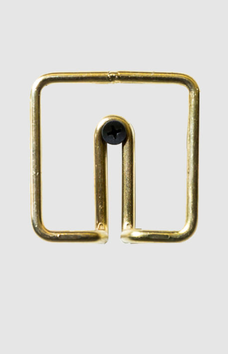 Copper Rust Square Wall Hook