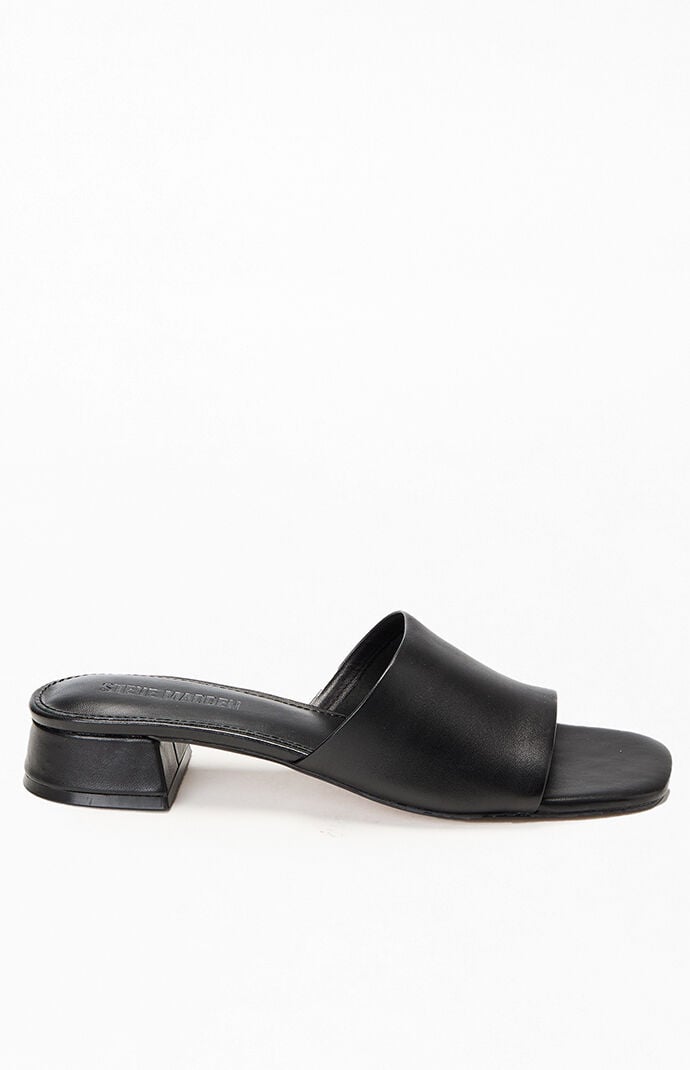Steve Madden Women's Black Montgomery Sandals
