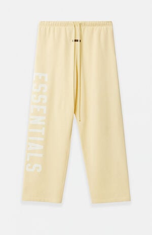 Garden Yellow Lounge Fleece Baggy Sweatpants image number 1