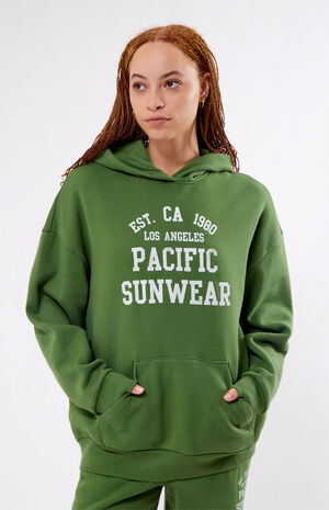 Est. CA 1980 Pacific Sunwear Oversized Hoodie image number 3