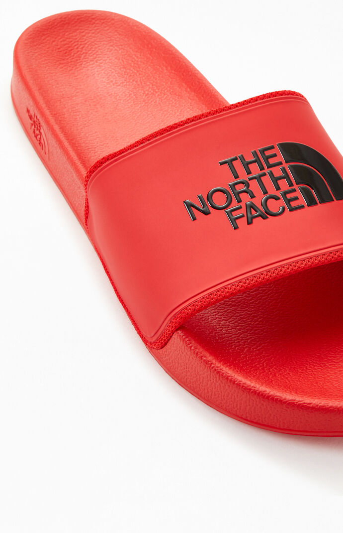 Red & Black Base Camp Slide Sandals