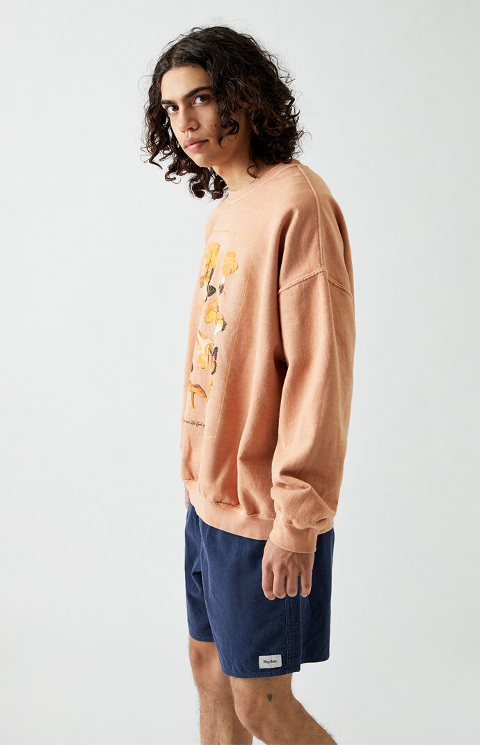Cycle of Fungi Crew Neck Sweatshirt