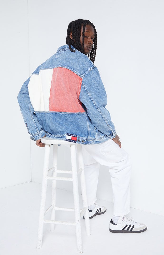 Tommy jeans regular trucker jacket store