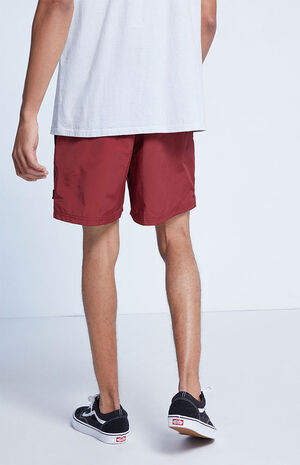 Red Primary Volley Shorts image number 4