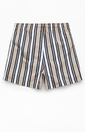 Multi Stripe 4" Swim Trunks image number 2