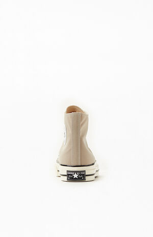 Beige Chuck 70 High Top Shoes image number 3