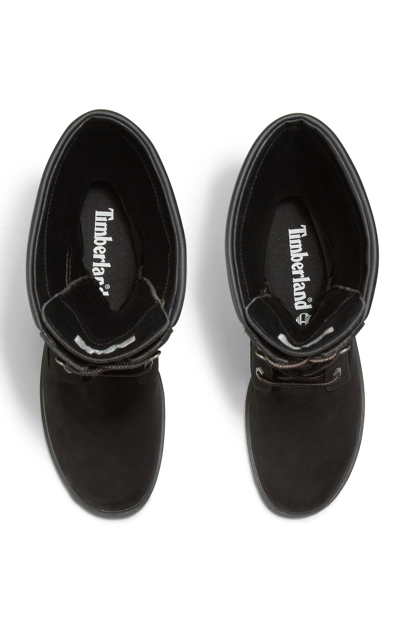 Timberland Women's Black Premium 14inch Lace-Up Waterproof Boots