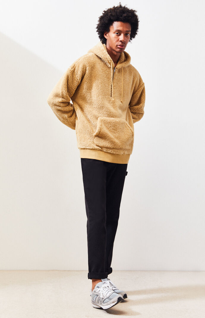 Pacsun sherpa hoodie sale