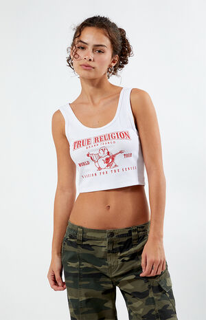 Logo Cropped Tank Top image number 2