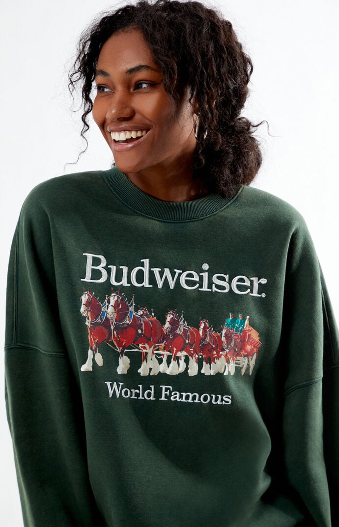 Budweiser By PacSun Clydesdale Crew Neck Sweatshirt PacSun