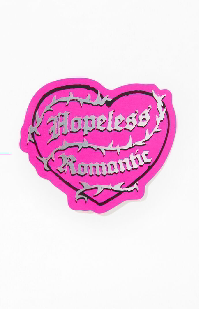 Apply Stickers Hopeless Romantic Sticker