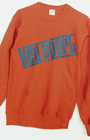 Upcycled Key Sport Crew Neck Sweatshirt image number 2