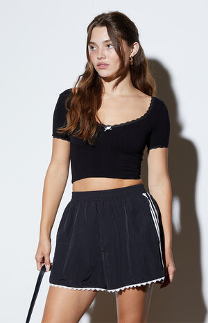 Hazel Seamless Cinched Top image number 1