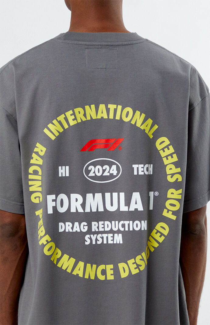 【日本限定モデル】 Oversized Systems Safety PacSun x 1 Formula T-Shirt PacSun | トップス