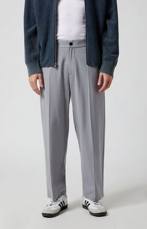 Gray Baggy Trousers image number 1
