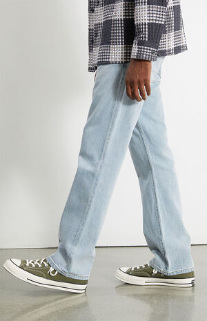 Eco Light Wash Indigo Straight Jeans image number 4
