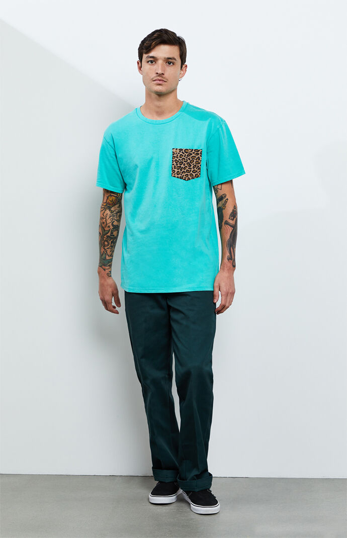 Pratt Leopard Pocket T-Shirt