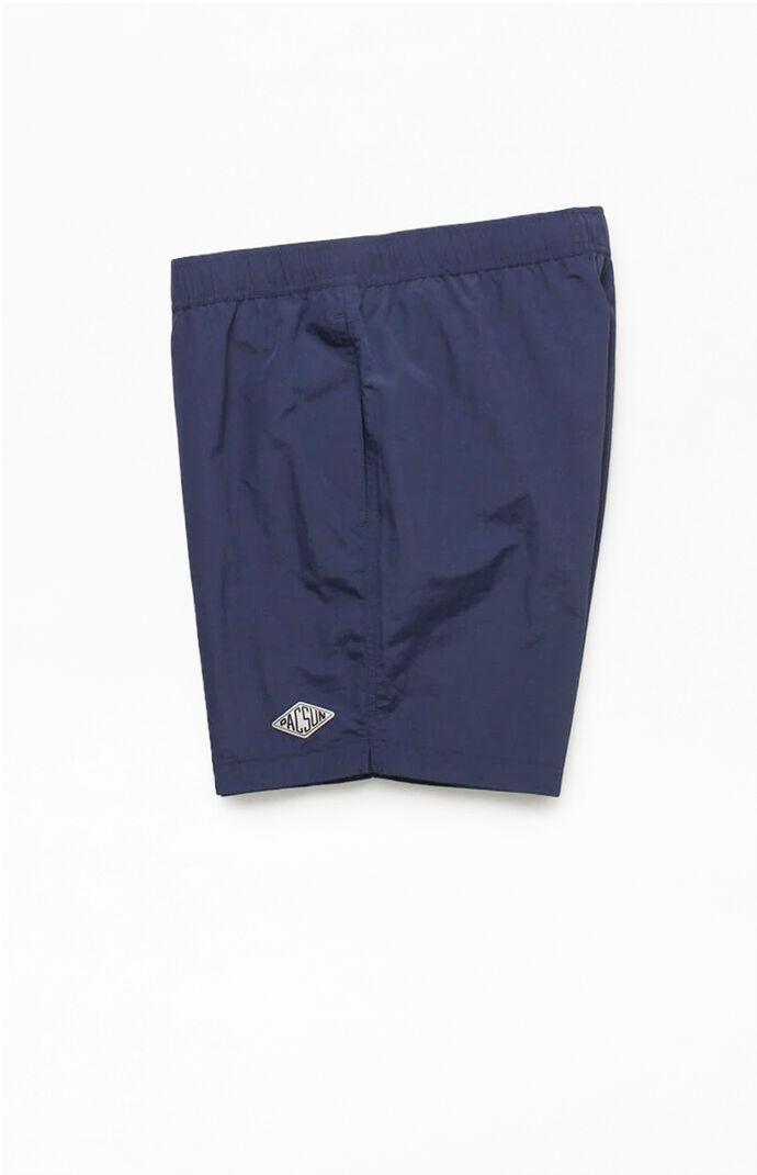 Solid 17" Swim Trunks
