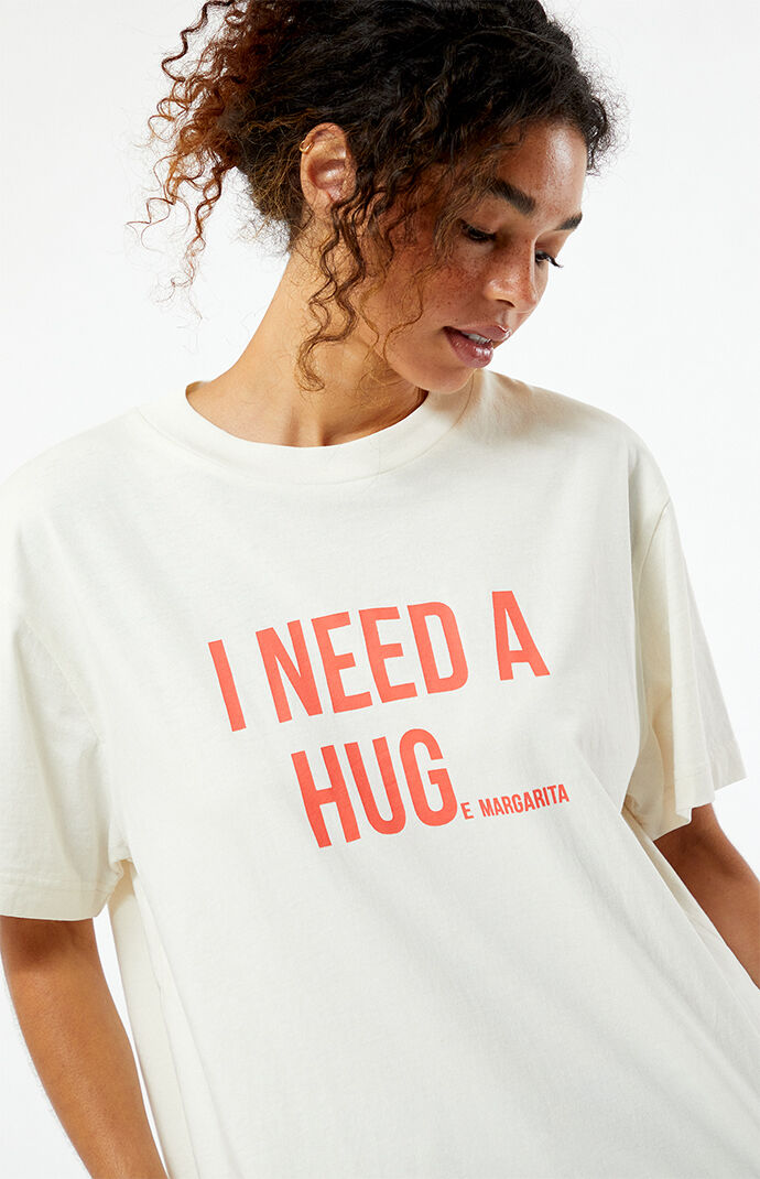 【shalom】25ss HUG TSHIRT Shalom -- Unisex adult Jersey Short Sleeve Tee, gift for him