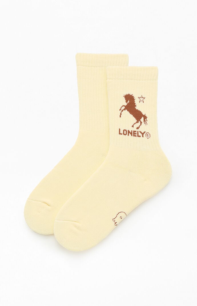 LONELY GHOST Midnight Run Crew Socks