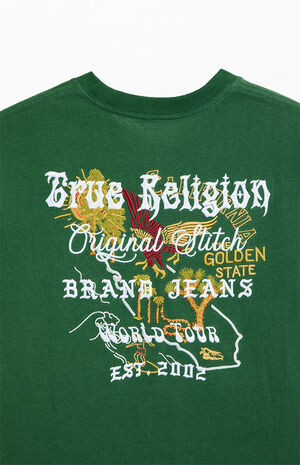 Embroidered Nature Logo Heavyweight T-Shirt image number 4