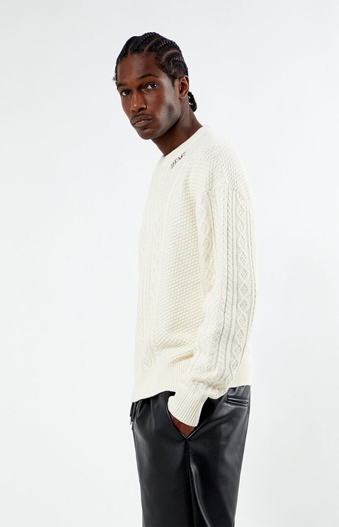 The Met x PacSun Cable Knit Sweater PacSun