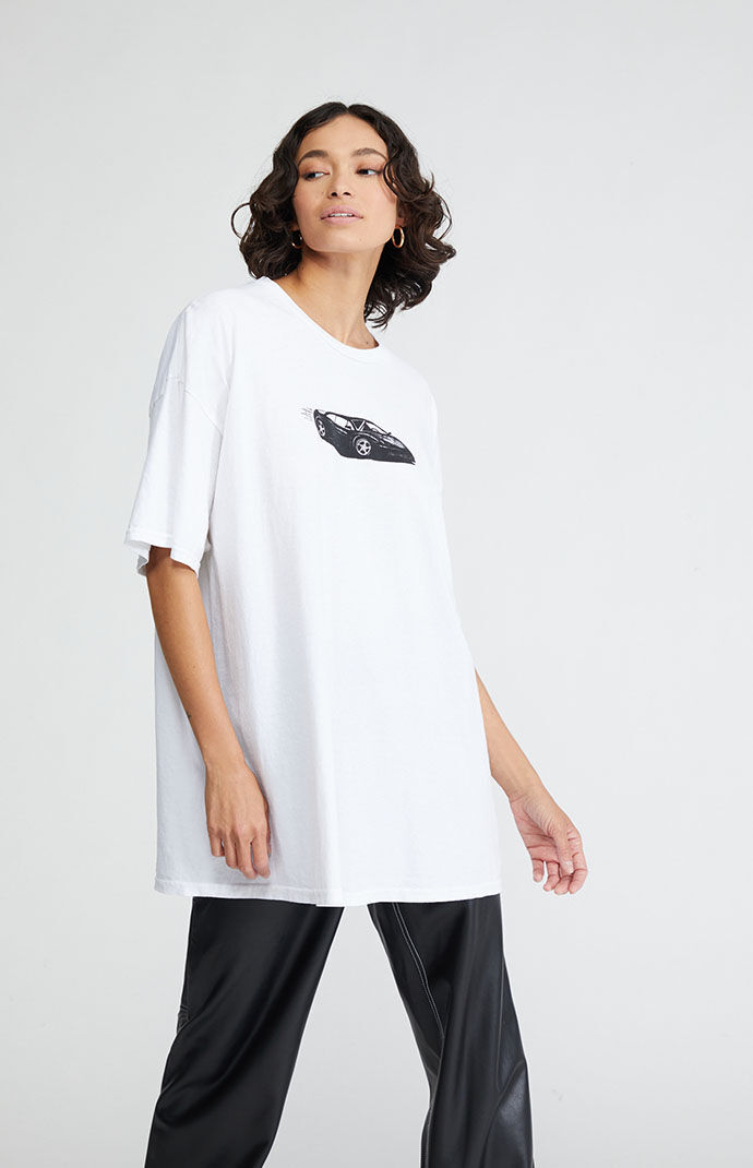 Car Service&KOWGA Lサイズ　Graphic Tee race gte race car print backside graphic tee short sleeve
