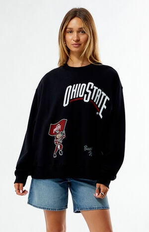x Pacsun Ohio State Crew Neck Oversized Sweatshirt image number 1