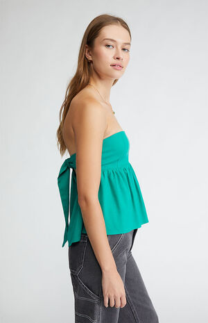 Strapless Tie Back Tube Top image number 2