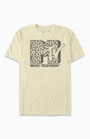 MTV Leopard Logo T-Shirt image number 1