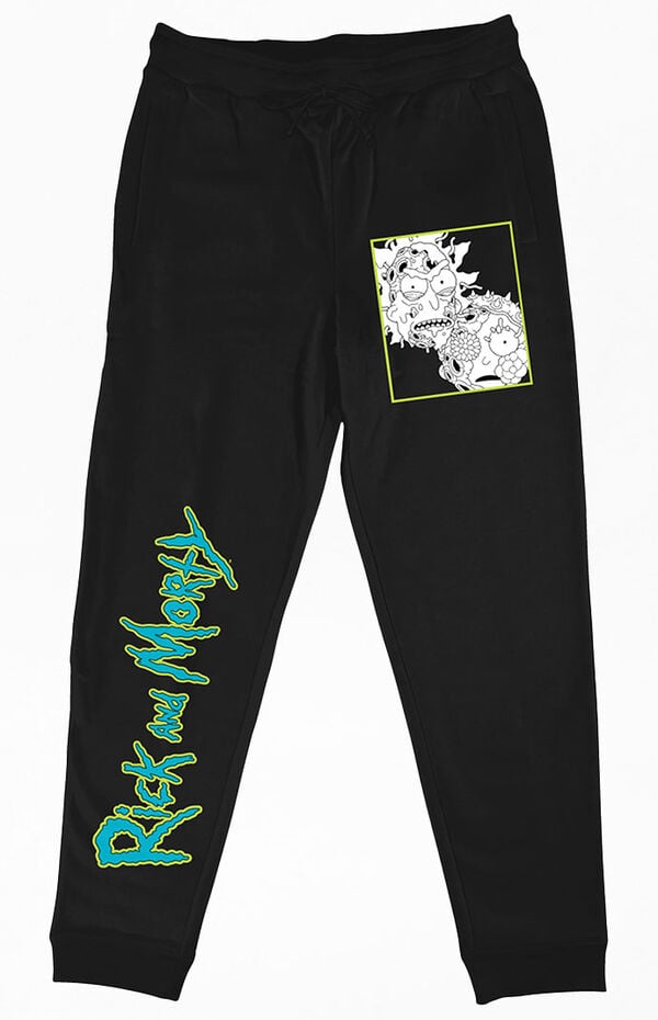 Rick and Morty Zombie Sweatpants PacSun