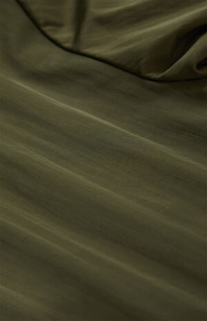 Military Textured Nylon Hooded Jacket image number 7