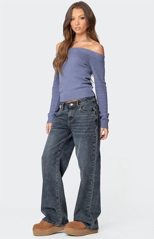 Elona Off Shoulder Knit Top image number 4