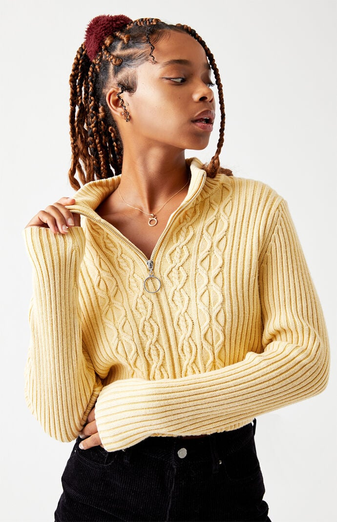 La hearts half zip sweatshirt online