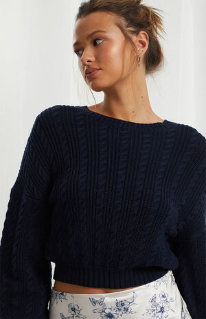 Fawn Cable Stitch Sweater image number 3