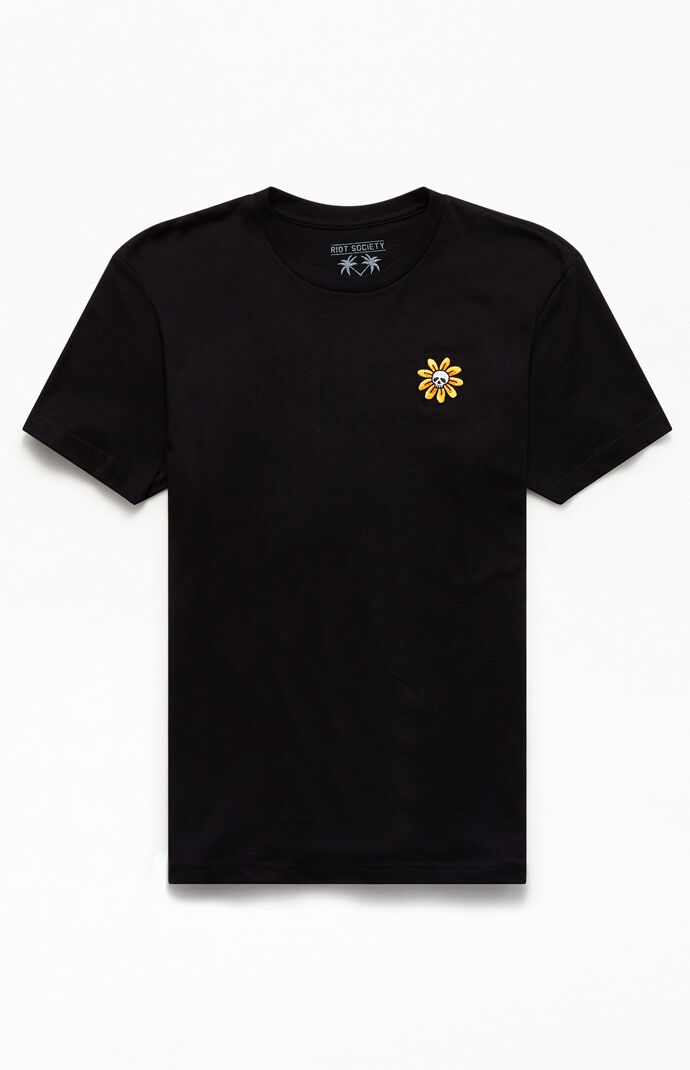 Floral Skull T-Shirt
