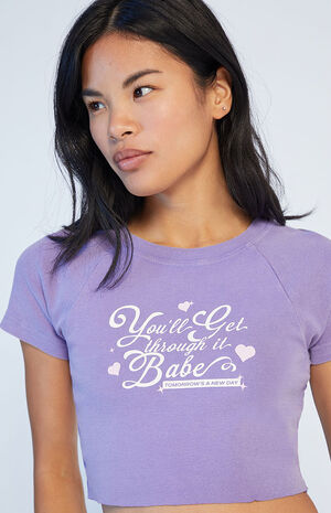 Tomorrow's A New Day Baby T-Shirt image number 1