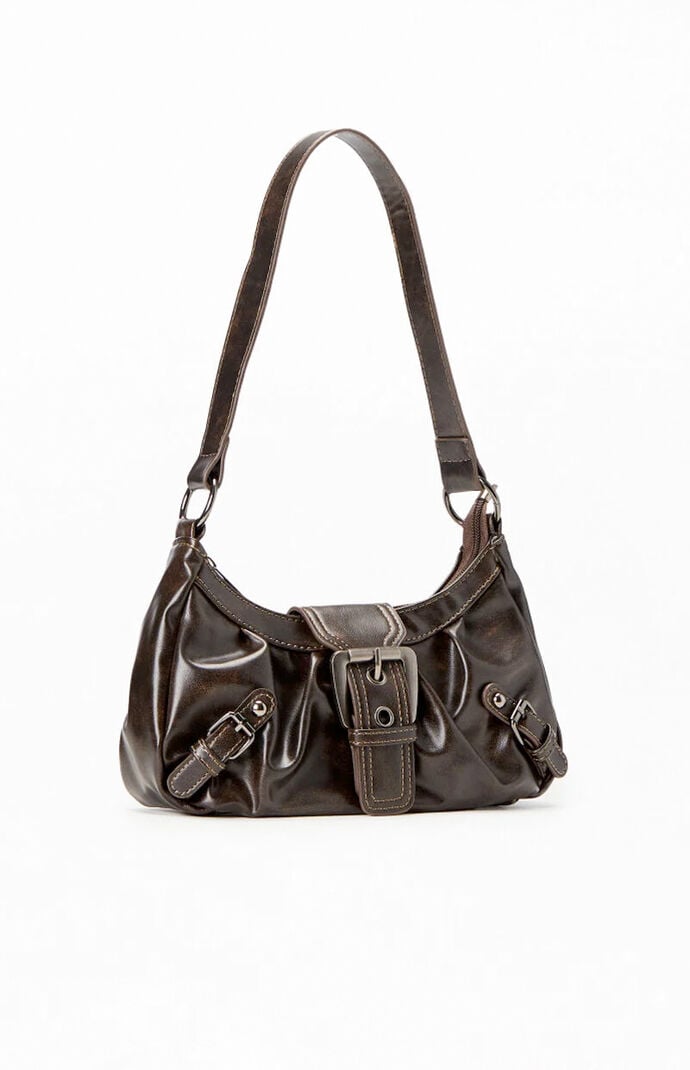 【PORTERNA】Garin buckle shoulder bag Valentino Garavani Alltime Denim Shoulder Bag with